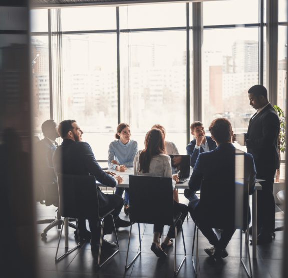 Conference room meeting